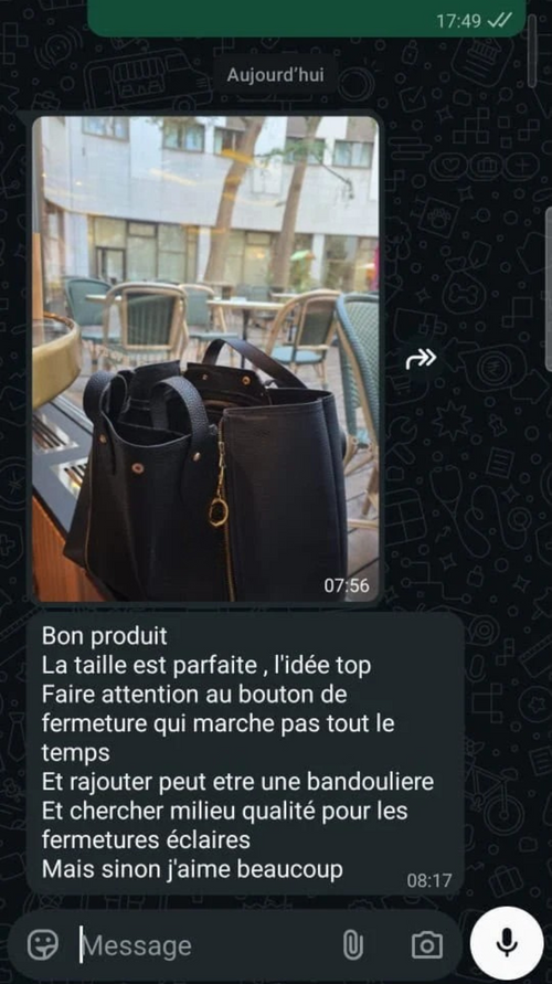 Avis client