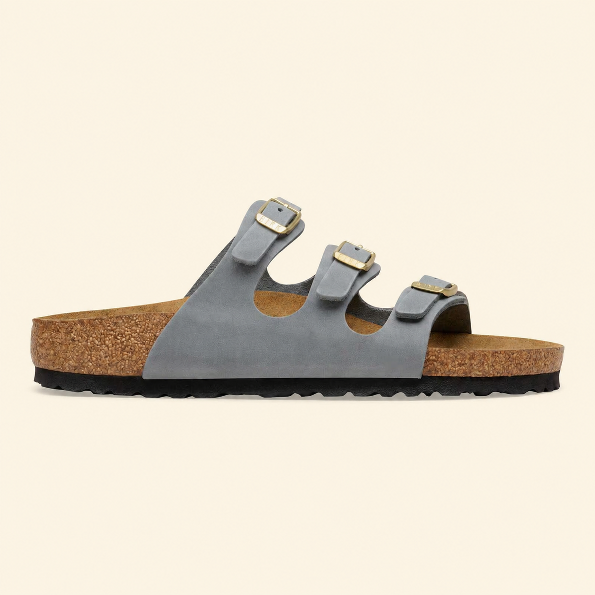 Sandale Nature Gris basalte
